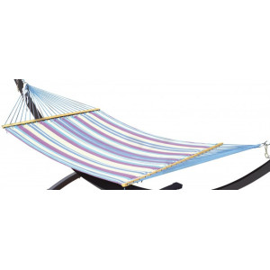 Amaca cotone rigato imbottito con stecche 200x140 Moia