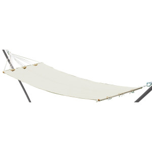 Amaca Cotone Ecru con Stecche 200x100 Moia da Giardino
