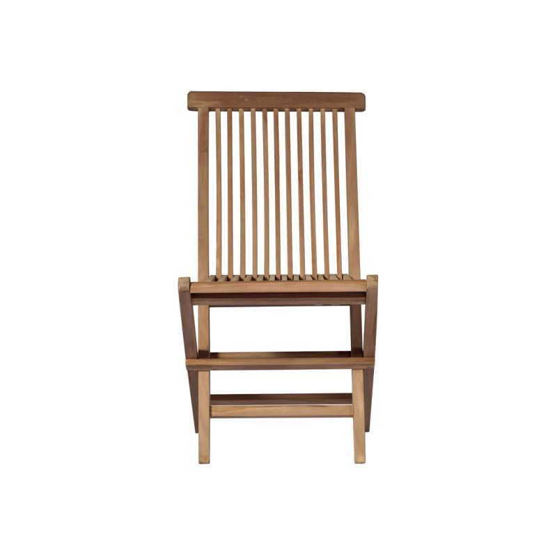 Set Tavolo Vulcano + 2 Sedie pieghevole Salina MOIA in teak