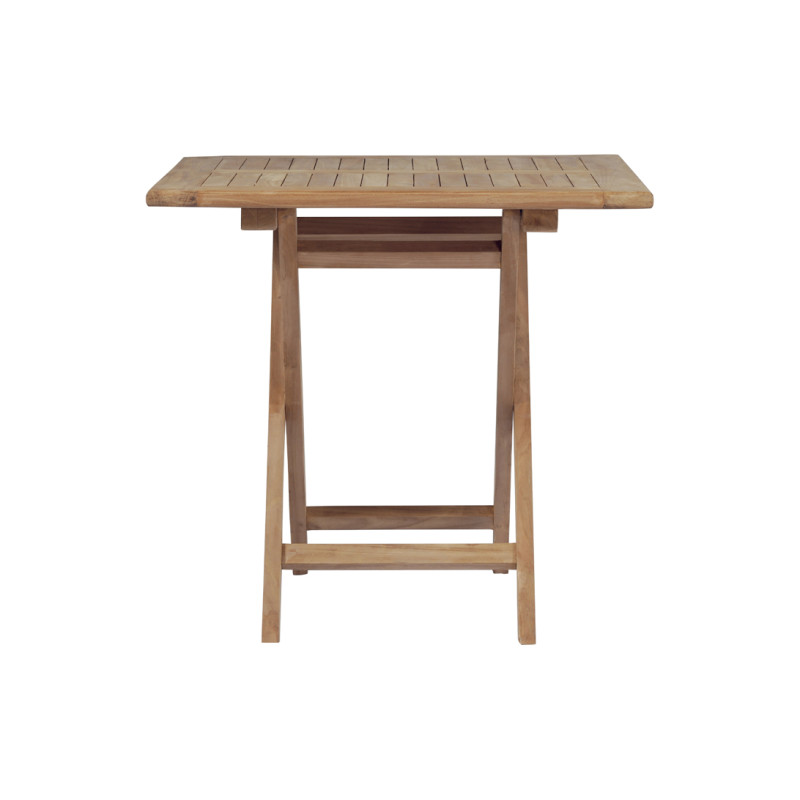 Set Tavolo Vulcano + 2 Sedie pieghevole Salina MOIA in teak