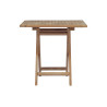 Set Tavolo Vulcano + 2 Sedie pieghevole Salina MOIA in teak