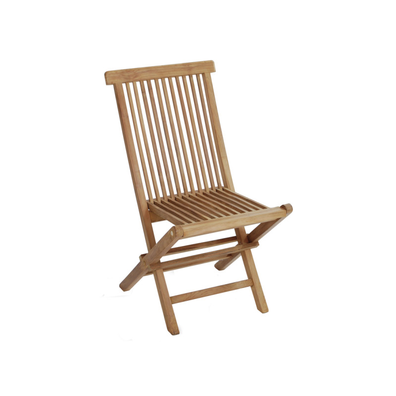 Set Tavolo Lipari + 4 Sedie pieghevole Salina MOIA in teak