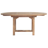 Set Tavolo Capraia + 4 Sedie pieghevole Salina MOIA in teak