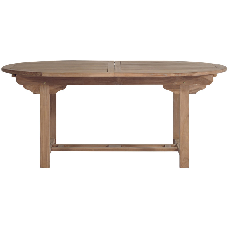 Set Tavolo Alicudi + 6 Sedie pieghevole Salina MOIA in teak