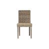 Set Tavolo Giacarta + 6 Sedie Lisbona in Grey Kubu Moia