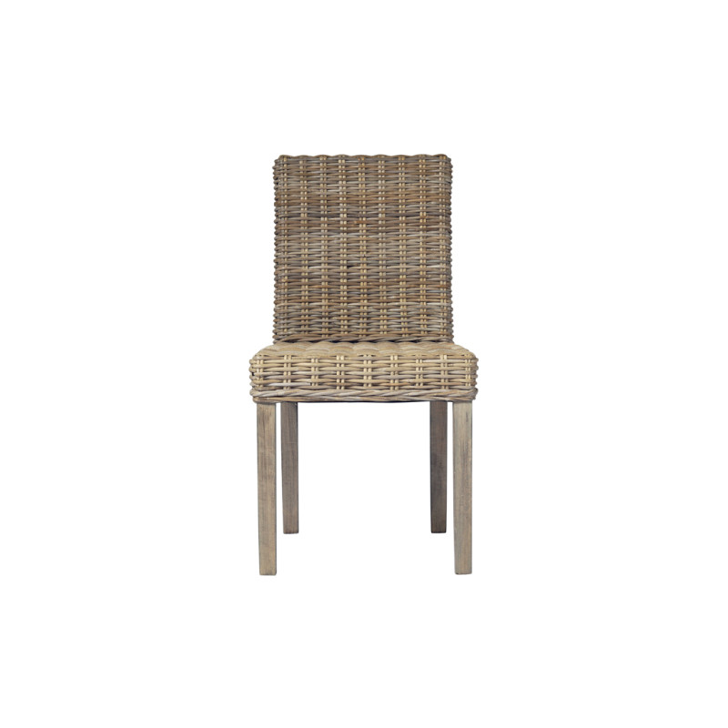 Set Tavolo Giacarta + 8 Sedie Lisbona in Grey Kubu Moia