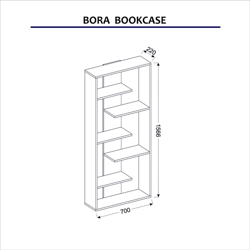 Libreria Bora - Bianco