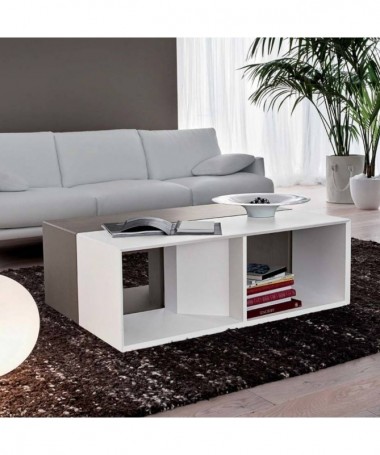 Tavolino con libreria L-ego Made in Italy