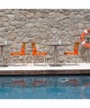 Sedia bicolore in tecnopolimero Diva Made in Italy - set da 4