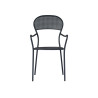 Set Tavolo Ameno + 4 Sedie Intra MOIA grigio antracite