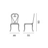 Set Tavolo Stresa + 2 Sedie Stresa MOIA