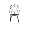 Set Tavolo Stresa + 2 Sedie Stresa MOIA con braccioli