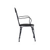 Set Tavolo Stresa + 2 Sedie Stresa MOIA con braccioli