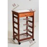 Carrello portafrutta Vesuvio con cassetto senza base