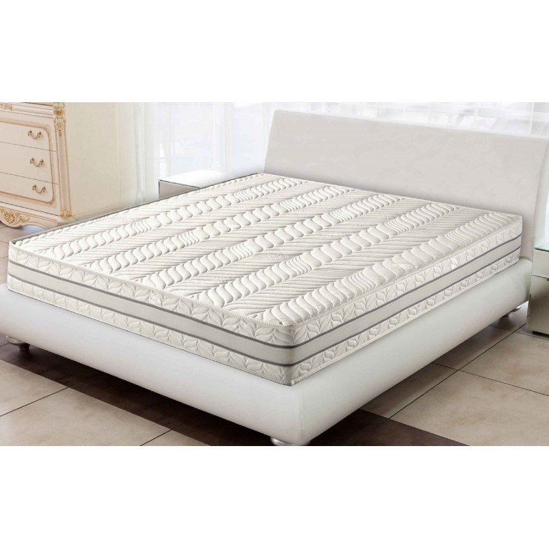 Materasso "Sirmione" in memory foam termico 3 strati e 7 zone differenziate