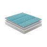 Materasso in memory foam e micromolle con Thermosensitive sfoderabile
