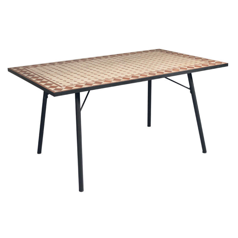 Set Tavolo Mosaico + 4 Sedie Stresa MOIA