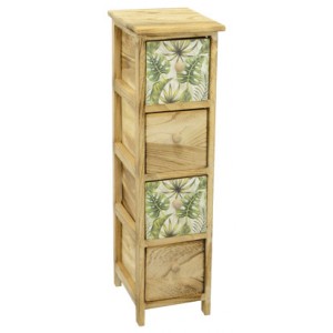 CASSETTIERA FOGLIE 4 CASS./SM