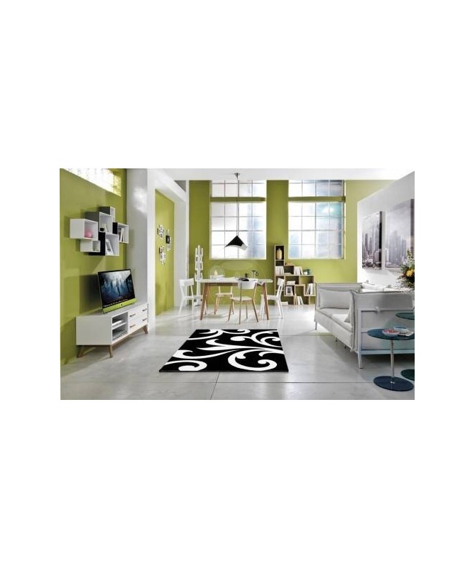 Tappeto Damasko - nero