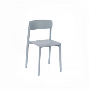Easy- set da quattro sedie in polipropene azzurro - STONES