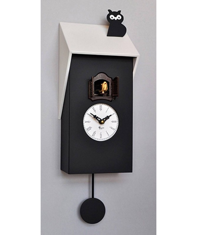 Orologio con cucù vicenza con cassa in betulla e tetto Made in Italy