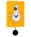 Orologio con cucù Night & Day in mdf laccato con quadrante fosforescente Made in Italy