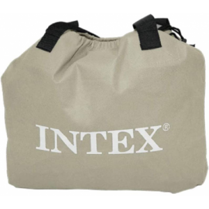 Zoom INTEX Materasso materassino gonfiabile letto singolo doppio strato con pompa integrata 99X191X42H cm 405131