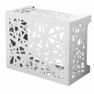 Copricondizionatore copertura per climatizzatore ARTIST M Bianco in alluminio L86 x P44 x H68 cm