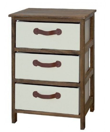 CASSETTIERA IRIS 3CAS LEGNO CX06634