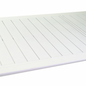 Tavolo alluminio tacoma bianco allungabile rettangolare cm230/345x104h75