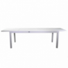 Tavolo alluminio Sullivan allungabile bianco cm210/280x90h73