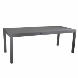 Tavolo alluminio Sullivan allungabile tortora cm210/280x90h73