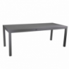 Tavolo alluminio Sullivan allungabile tortora cm210/280x90h73
