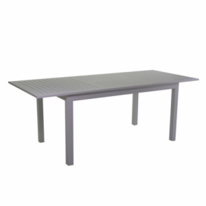 Tavolo alluminio Sullivan allungabile antracite cm210/280x90h73