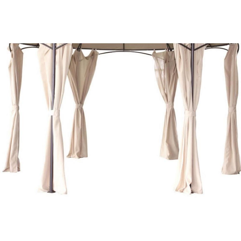 Gazebo ricambio tende dakota 3,5m - art. 7403040000 140gr/m2 bianco