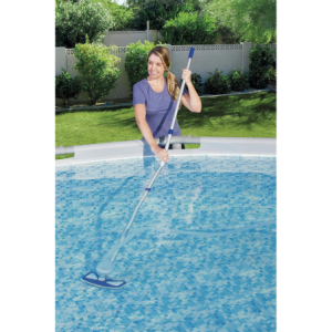 Zoom Bestway kit per pulizia piscina fuori terra con retino e spazzola 58234