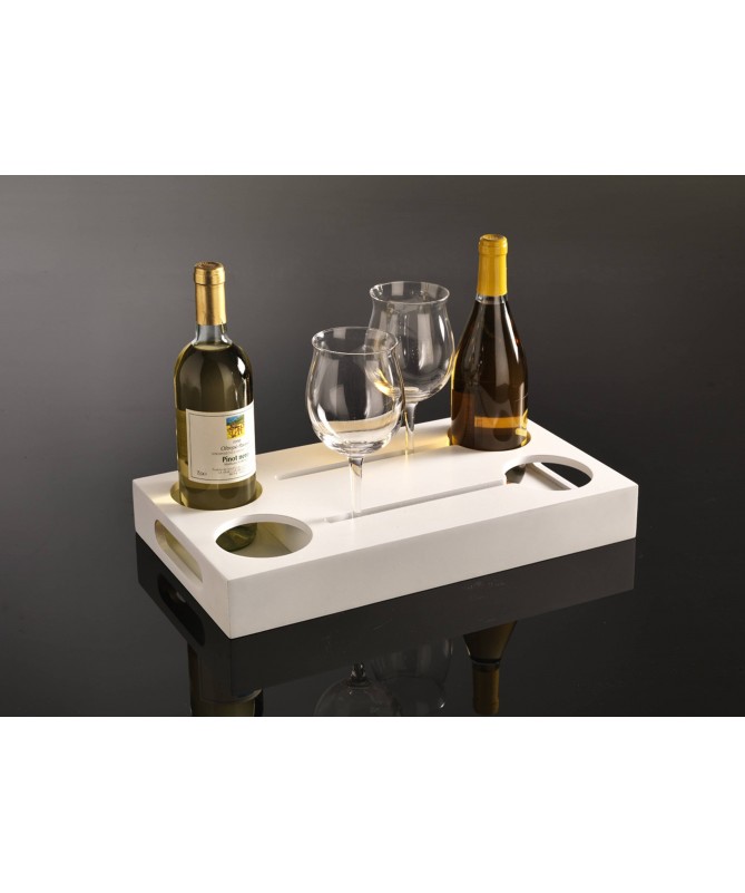 Vassoio porta bottiglie e bicchieri NAPA