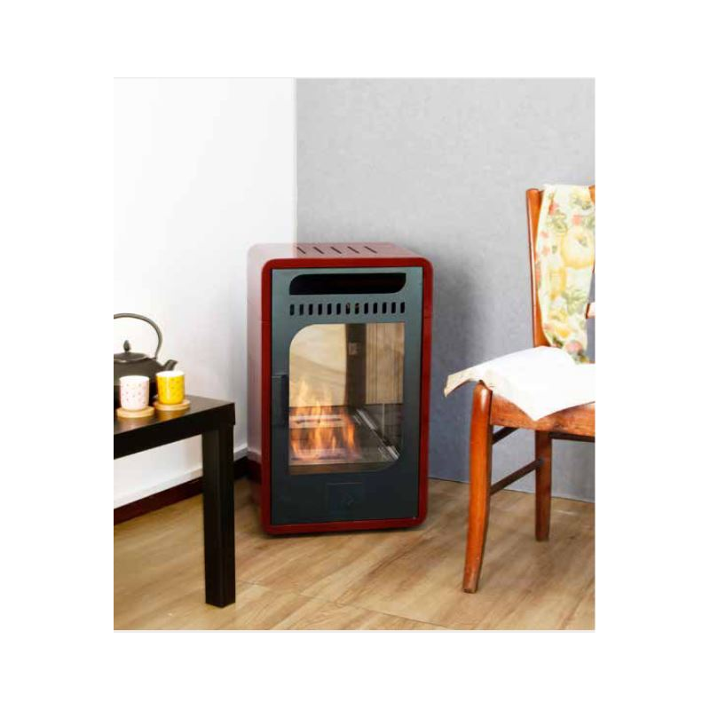 Stufa a bioetanolo Fiammetta ventilata - disponibile in diversi colori