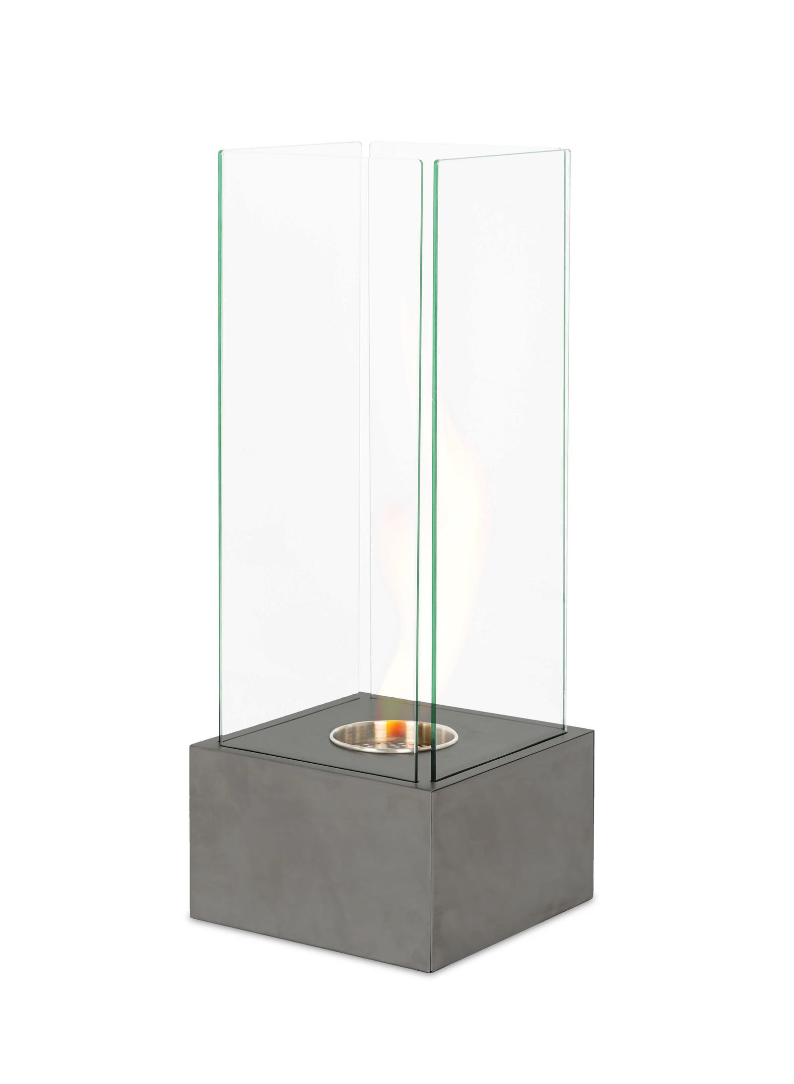 Levels - Biocamino da terra (25cm X 25cm H. 65cm) – Grigio Groffato - Design twist