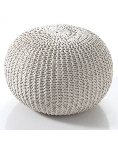 Pouff Like in cotone - panna