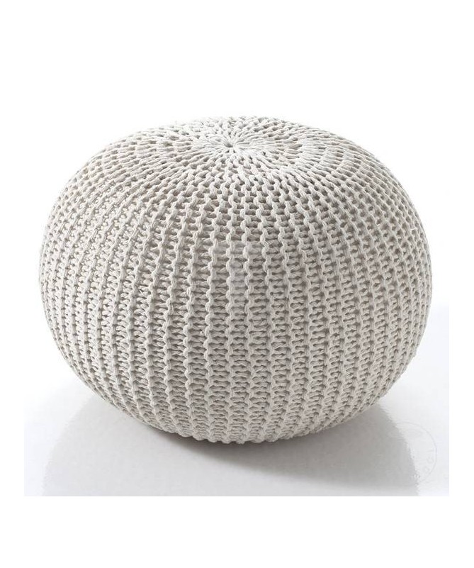 Pouff Like in cotone - panna