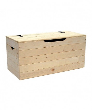 Cassapanca Forziere in legno massello Made in Italy