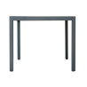 Dining Set Tarquinia 4 Sedie Ferro Antracite Moia