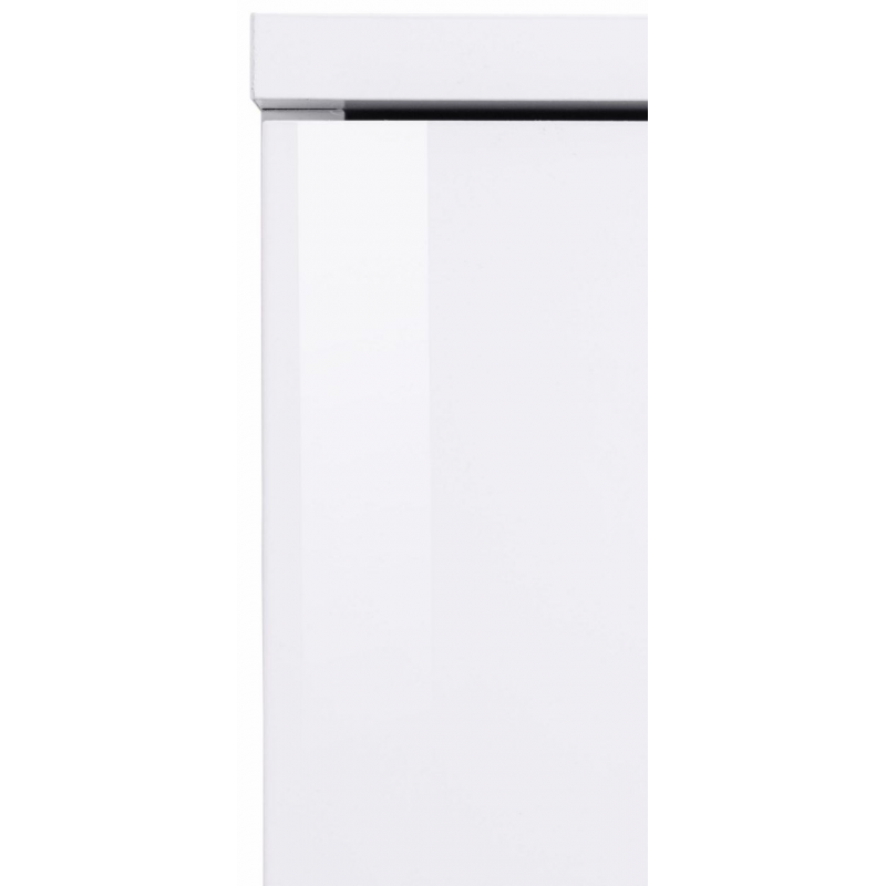 Scrivania ad angolo New Selina – 180x75x60 – Bianco Lucido
