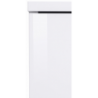 Scrivania ad angolo New Selina – 180x75x60 – Bianco Lucido