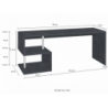 Scrivania Esse 180 – 180x77,5x60 – Report