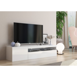 Mobile Porta TV Daiquiri – 155cm – Bianco Lucido