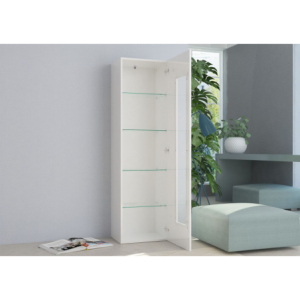 Zoom Vetrina Daiquiri – Bianco Lucido – 45x162x34cm