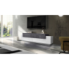 Credenza Coro Moderna 2 ante – Bianco Lucido e Report