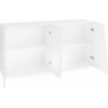 Credenza Vega 160 – 4 ante – Bianco Lucido